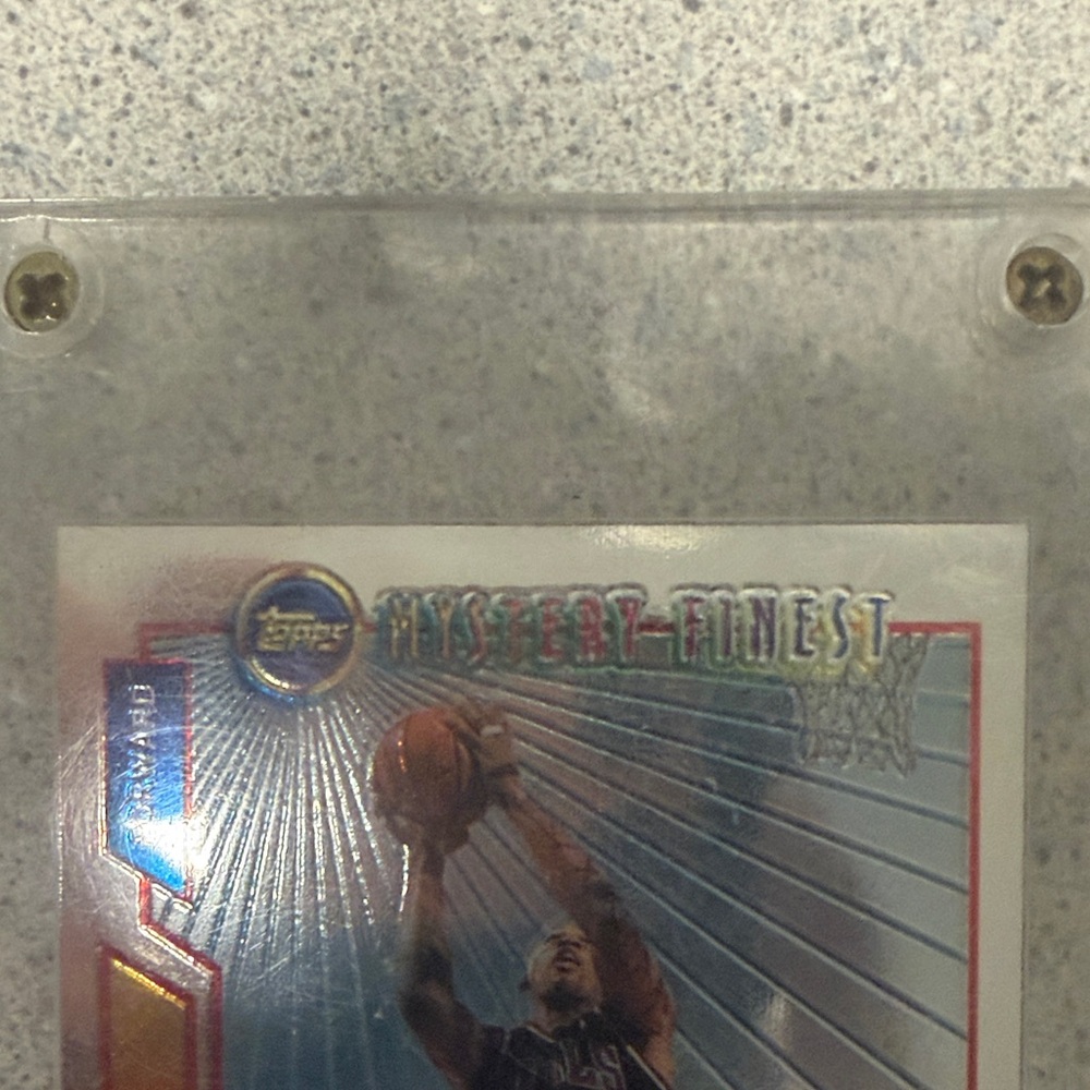 Topps Dennis Rodman Basketball Card - Red, Blue, White - Picture 3 of 6